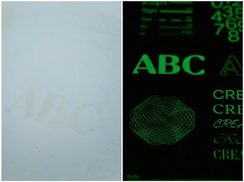 Hacer que prodts brille cuando cae la oscuridad - foil nocturno brillo