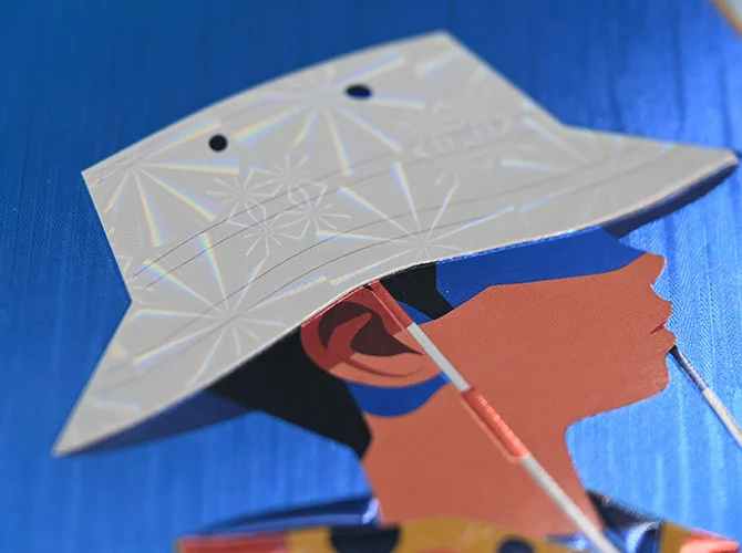 Foil de fundición y cura