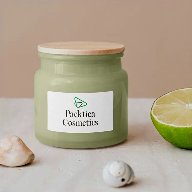Etiquetas de pegatinas cosméticas