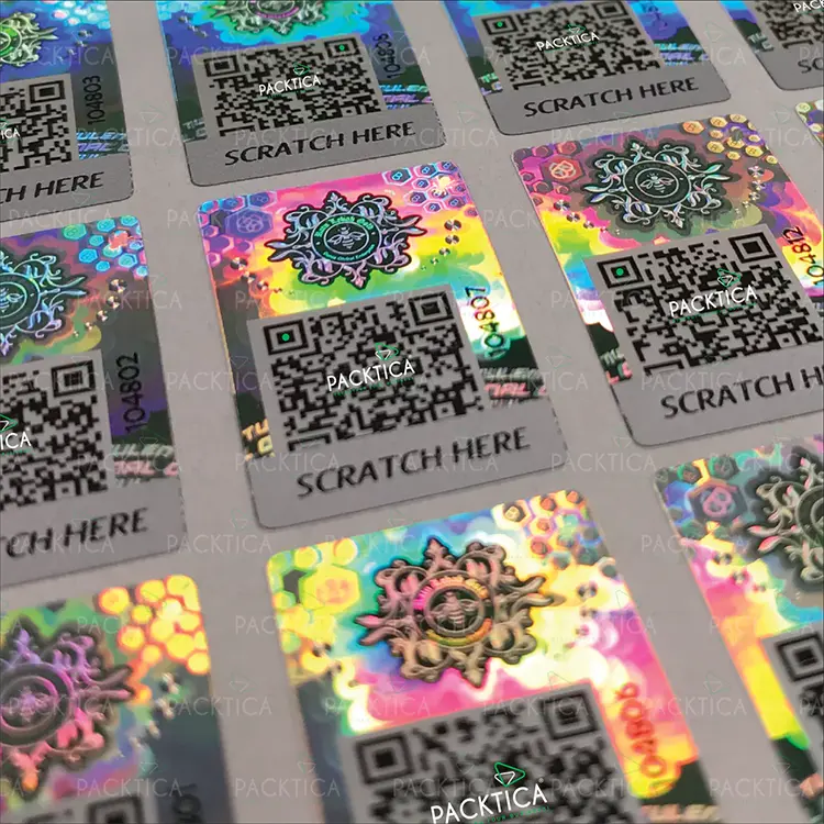 Scratch del código QR